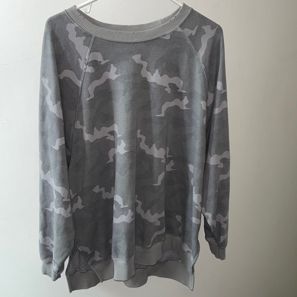 American Eagle Army Print Sweatshirt